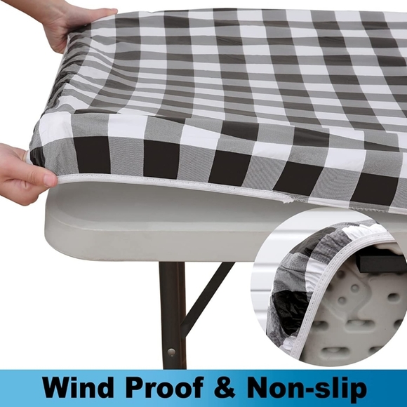 Buffalo Plaid Table Cover NWT - Picture 5 of 6